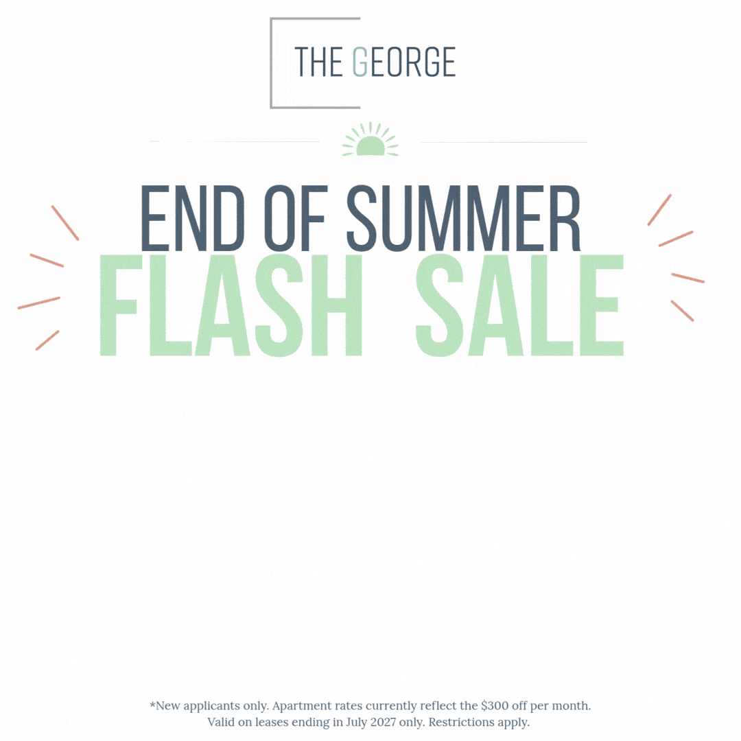 The George End of Summer Flash Sale
